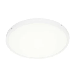 Sklep Kaja Minimalistyczny plafon ⌀50cm 3000K PLF-7001-500R-WH-3K z serii PELARO* Lampy Led|Plafony Nowoczesne