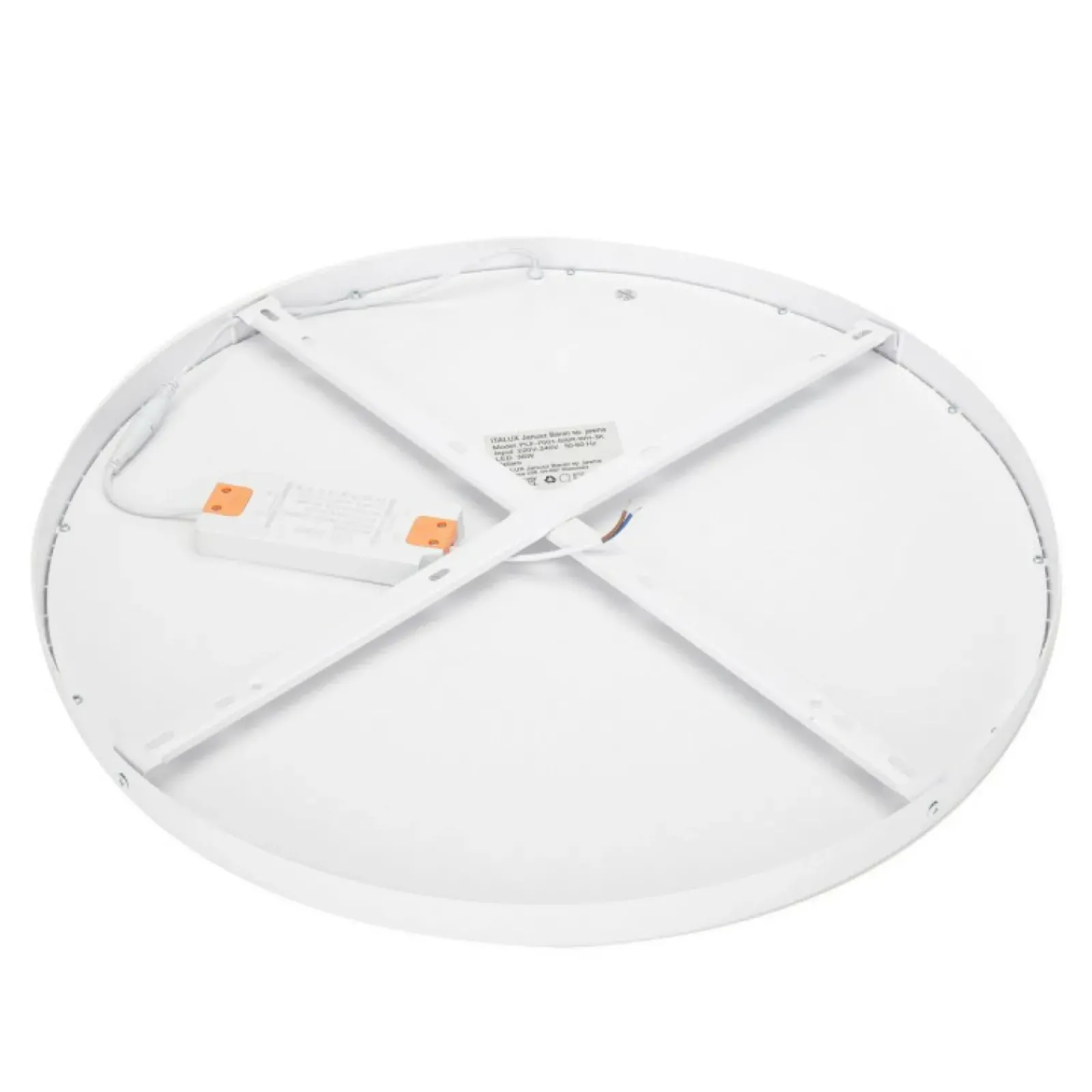Sklep Kaja Minimalistyczny plafon ⌀50cm 3000K PLF-7001-500R-WH-3K z serii PELARO* Lampy Led|Plafony Nowoczesne
