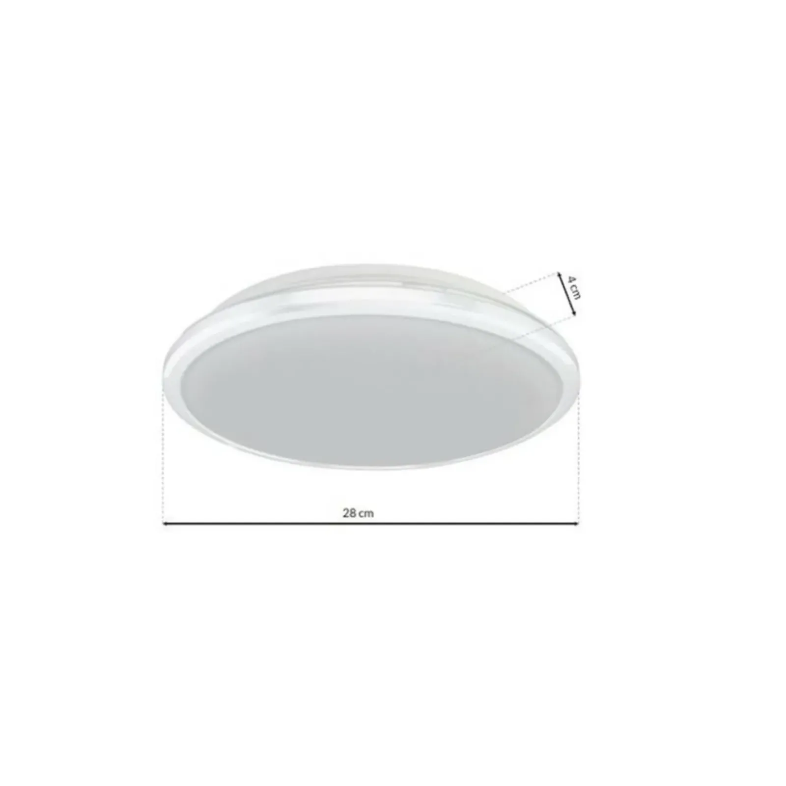 Sklep Kaja Minimalistyczny plafon do każdego wnętrza ML6401 z serii TERMA | Kaja Oświetleni* Plafony Nowoczesne|Lampy Led