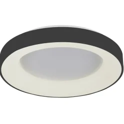 Sklep Kaja Minimalistyczny plafon LED ⌀48cm 5304-840RC-BK-3 GIULIA | Kaja New