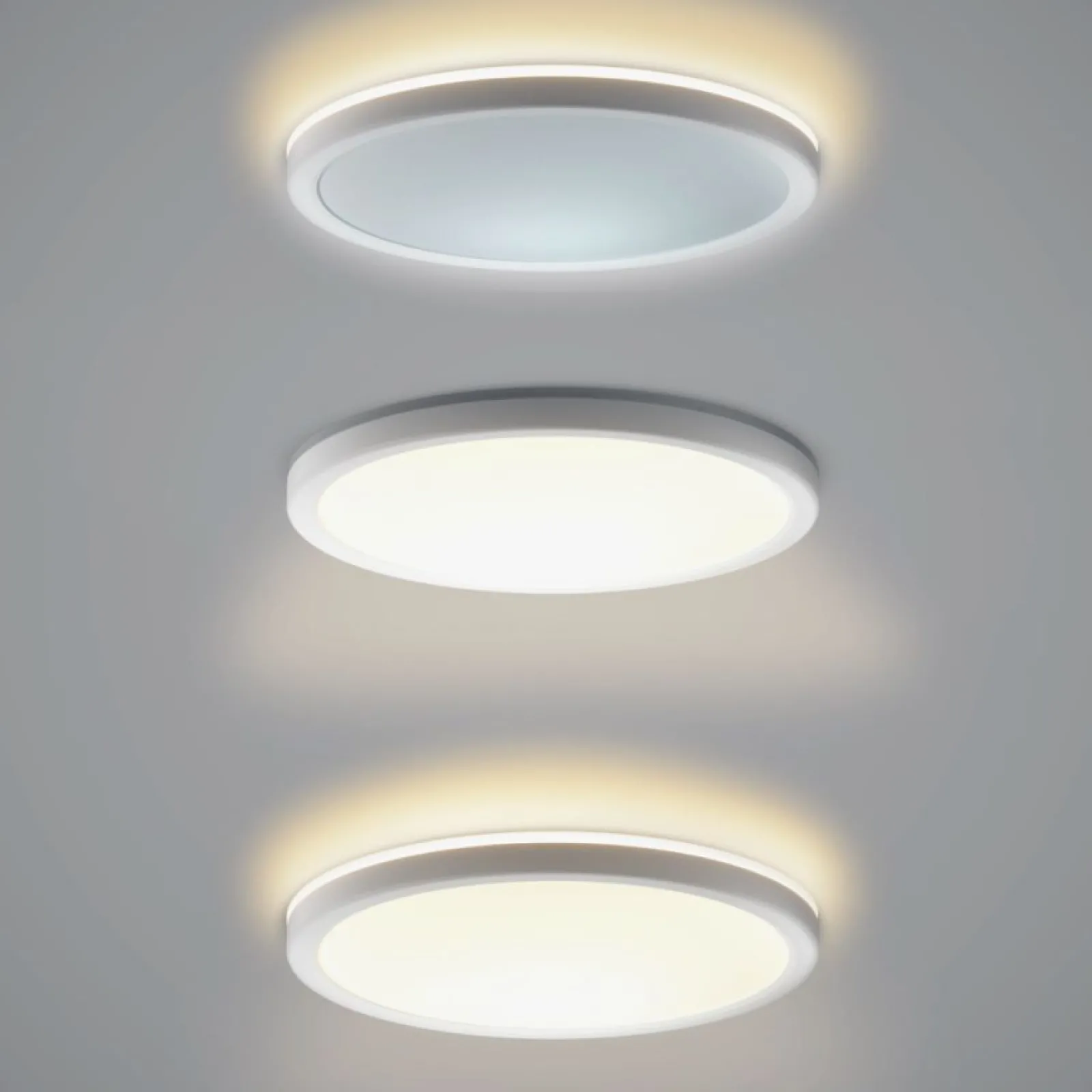 Sklep Kaja Minimalistyczny plafon LED ⌀40 PLF-63452-400R-36W-WH CORTE | Kaja* Plafony Nowoczesne|Lampy Led