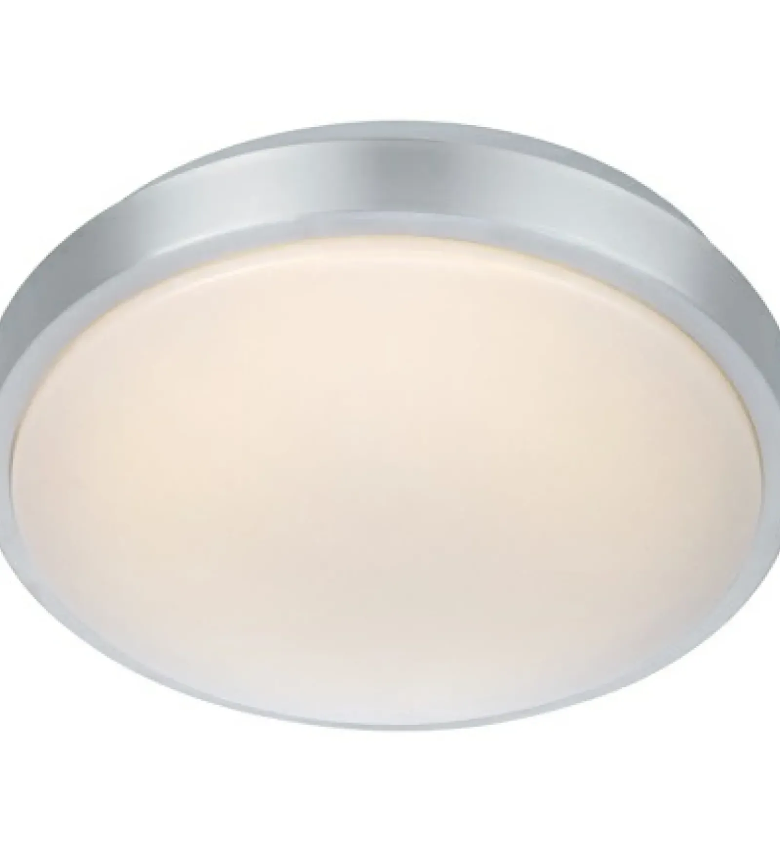 Sklep Kaja Minimalistyczny plafon w kolorze aluminium 105958 | Kaja Oświetlenie* Lampy Led|Plafony Klasyczne