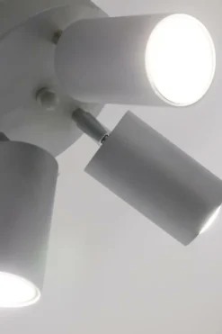 Sklep Kaja Minimalistyczny plafon z reflektorami 655/3A CZA ROLOS | Kaja Outlet