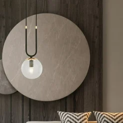 Sklep Kaja Minimalistyczny, pojedynczy zwis do sypialni 1114/1 GLAM | Kaja Best Sale