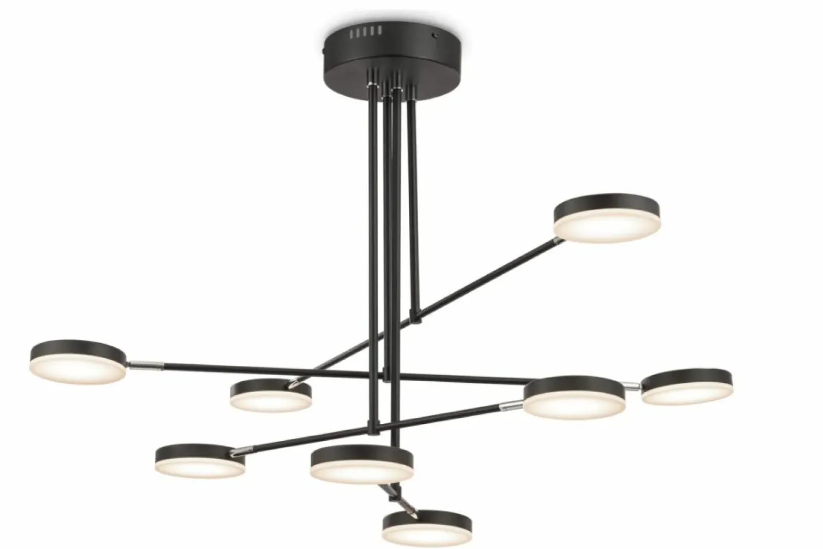 Sklep Kaja Minimalistyczny żyrandol LED MOD070PL-L48B3K FAD | Kaja Oświetlenie czarny Online