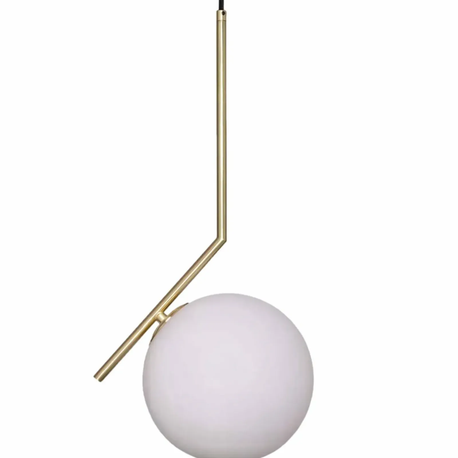Sklep Kaja Minimalistyczny, zwis z kloszem ABR-LWKT-E27 MILANO | Kaja złoty Flash Sale