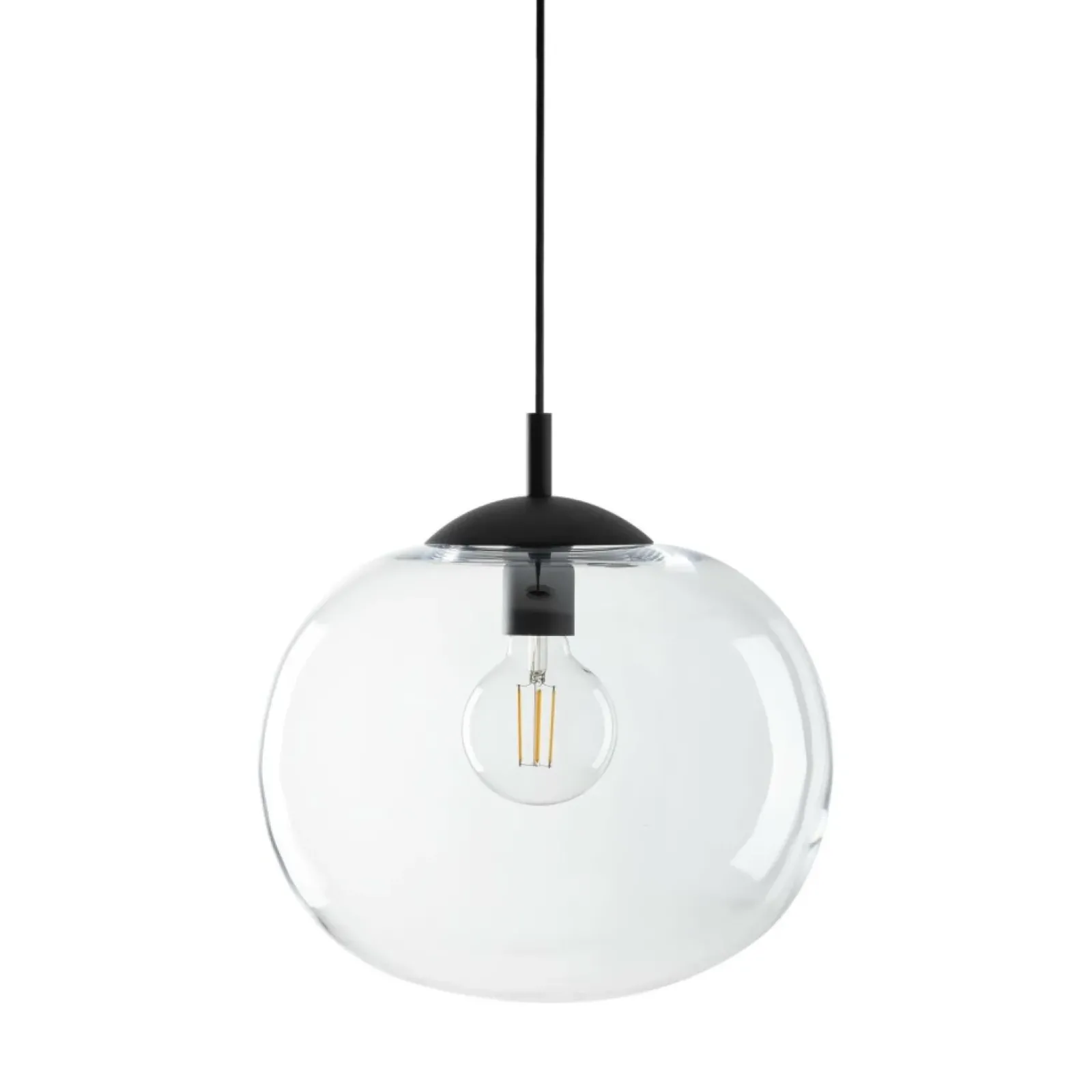 Sklep Kaja Minimalistyczny zwis do kuchni ⌀35cm TK 4818 VIBE TRANSPARENT | Kaja Cheap