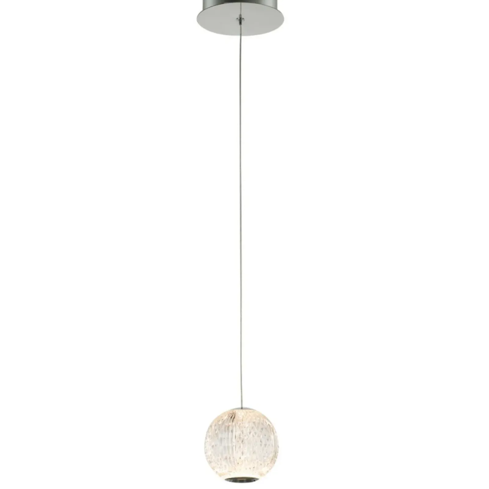 Sklep Kaja Minimalistyczny zwis z kulą PND-12220121-1A-CR ROSARIO | Kaja Fashion