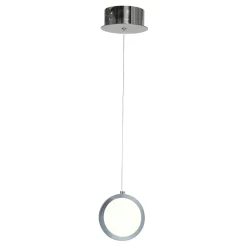 Sklep Kaja Minimalistyczny zwis z ledową tarczą ML264 CIRCOLO | Kaja Oświetlenie chrom Outlet