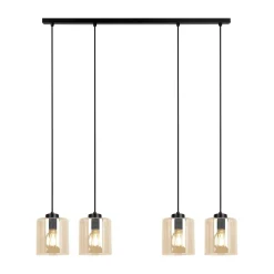 Sklep Kaja Miodowa lampa wisząca do przytulnej jadalni K-5571 z serii SORO Sale