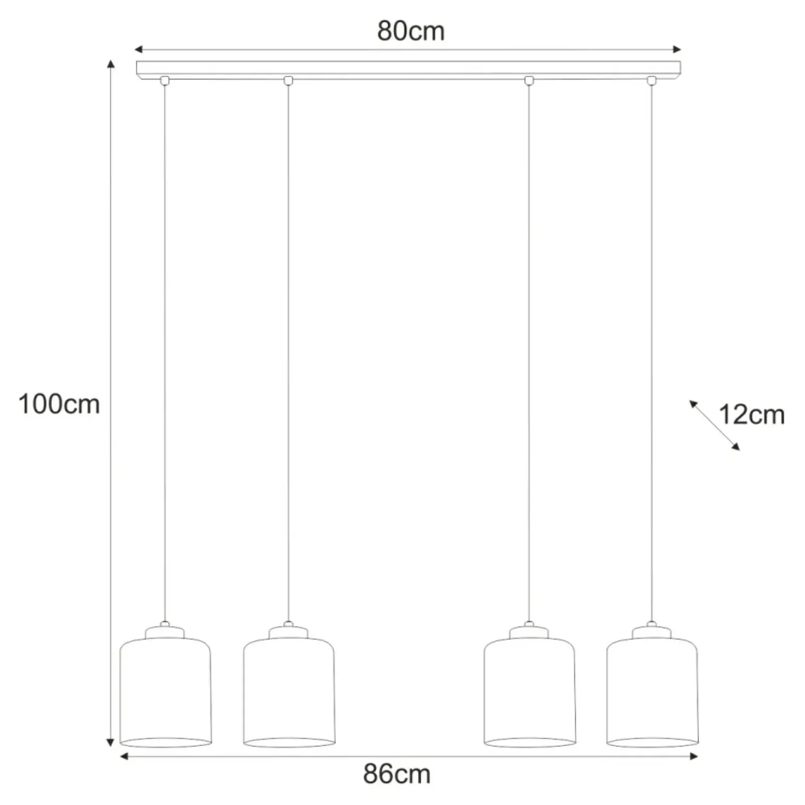 Sklep Kaja Miodowa lampa wisząca do przytulnej jadalni K-5571 z serii SORO Sale