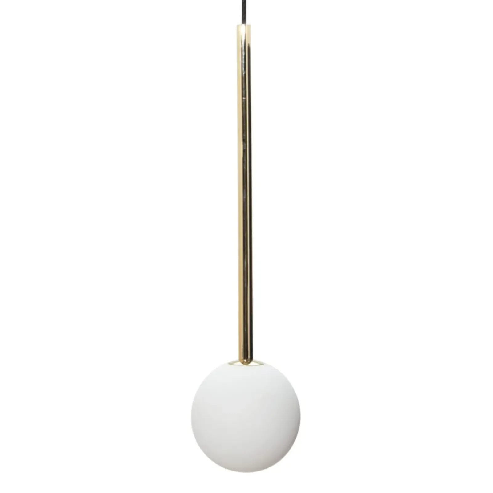 Sklep Kaja Mleczna kula na zwisie, lampa do szyny ZM 9060BK SZ.JEDNOOBWODOWA* Szynoprzewody Natynkowe