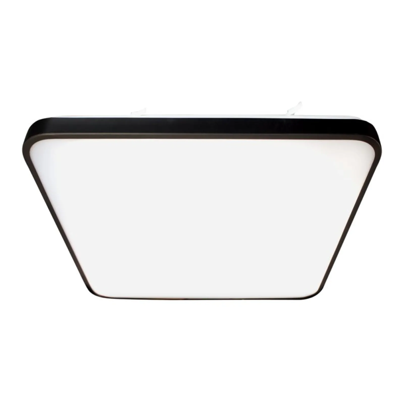 Sklep Kaja Mleczny plafon LED, czarna ramka 37x37cm 4000K ML7935 FABIO | Kaja* Plafony Klasyczne|Plafony Nowoczesne