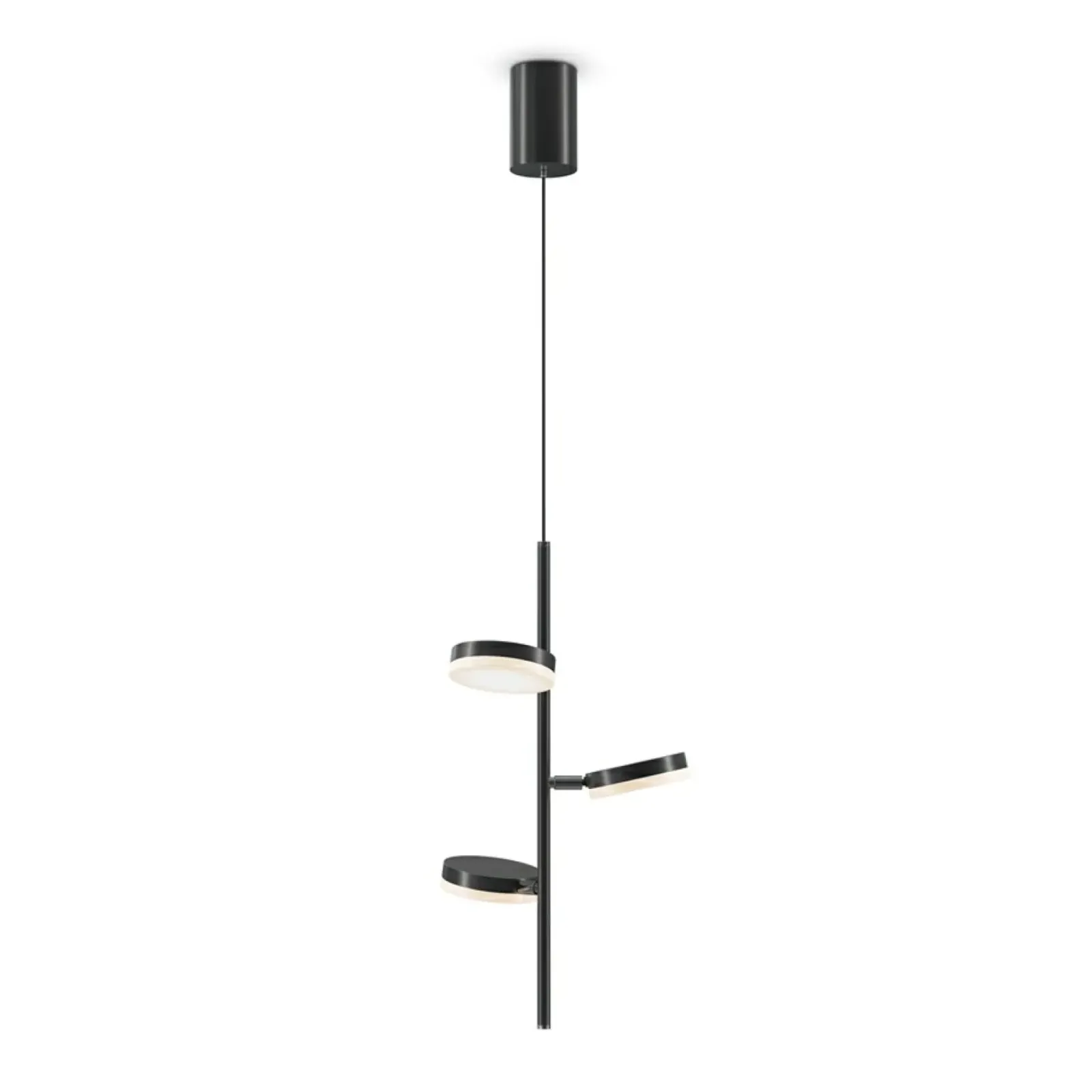 Sklep Kaja Modernistyczna, czarna lampa wisząca MOD070PL-L18B3K z serii FAD czarnymatowy Hot
