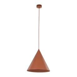 Sklep Kaja Modernistyczna, czerwona lampa stożek ⌀32cm TK 10065 CONO | Kaja Outlet