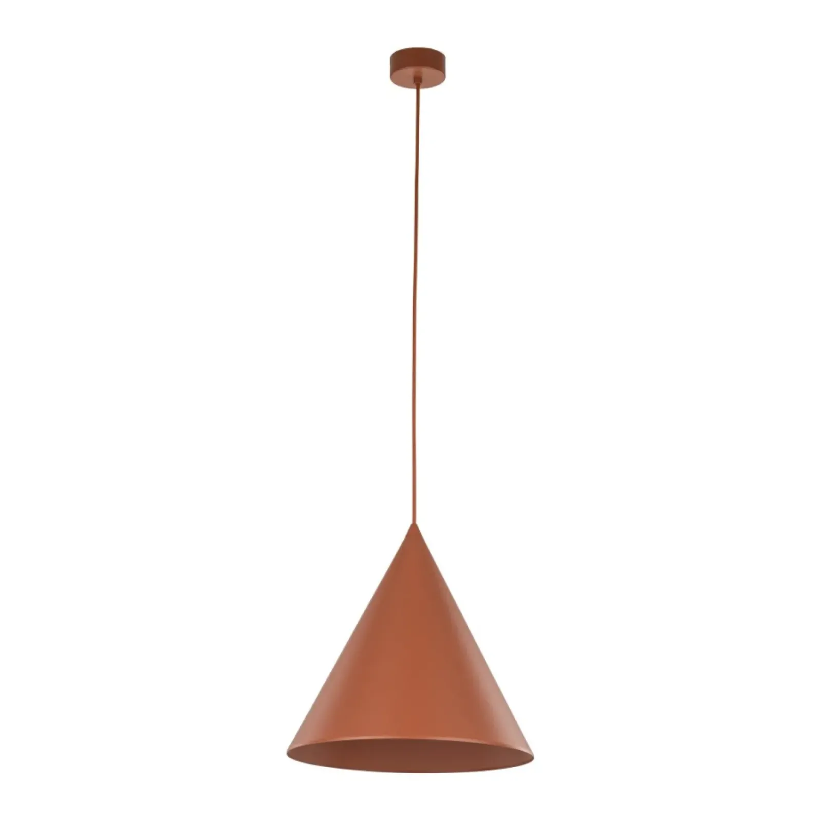 Sklep Kaja Modernistyczna, czerwona lampa stożek ⌀32cm TK 10065 CONO | Kaja Outlet