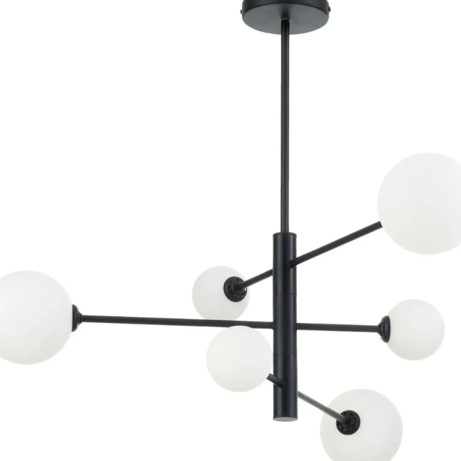 Sklep Kaja Modernistyczna lampa do nowoczesnego salonu LP-002/6P BK - DORADO Cheap