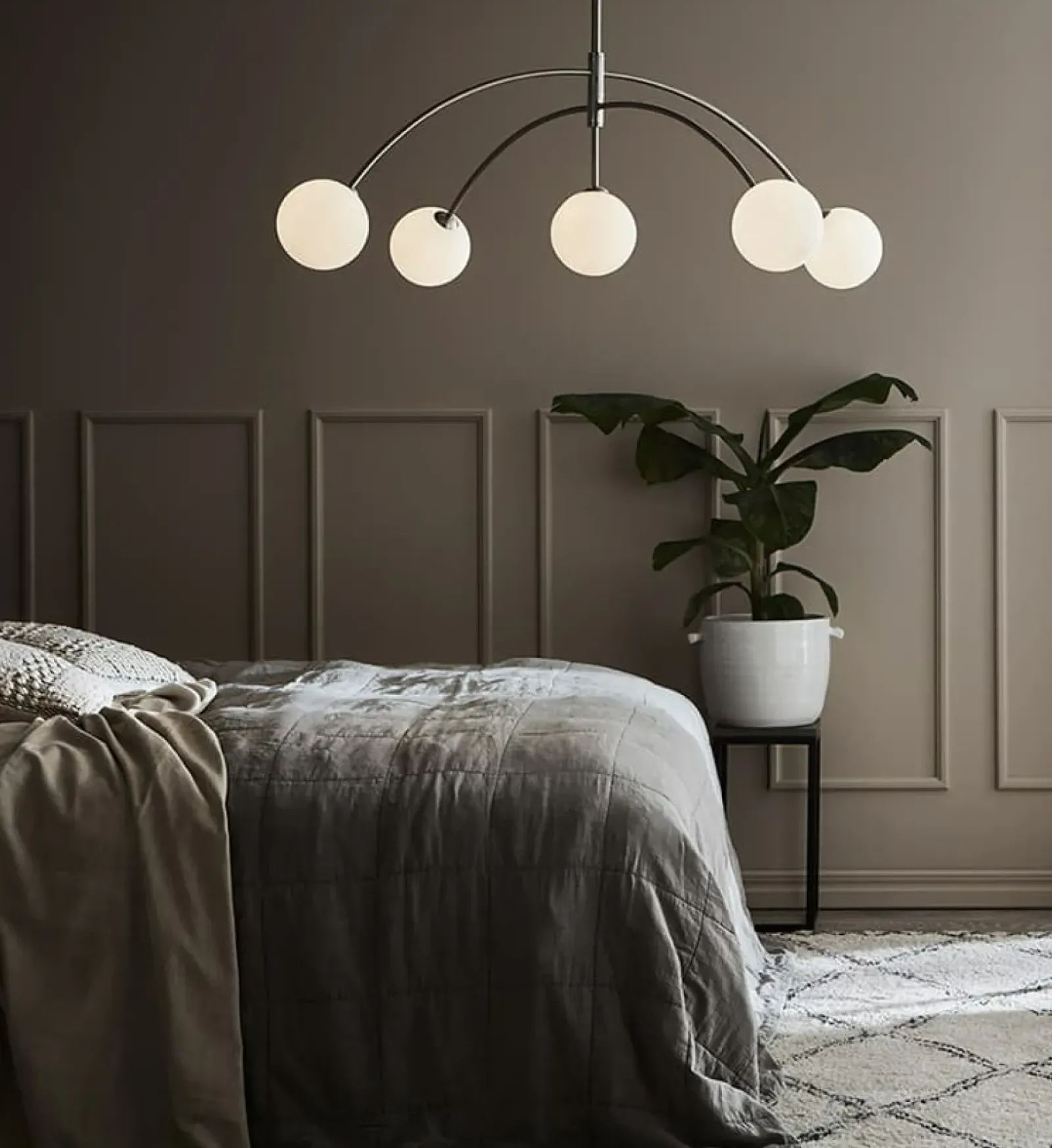 Sklep Kaja Modernistyczna lampa sufitowa białe klosze107559 | Kaja Oświetlenie Cheap