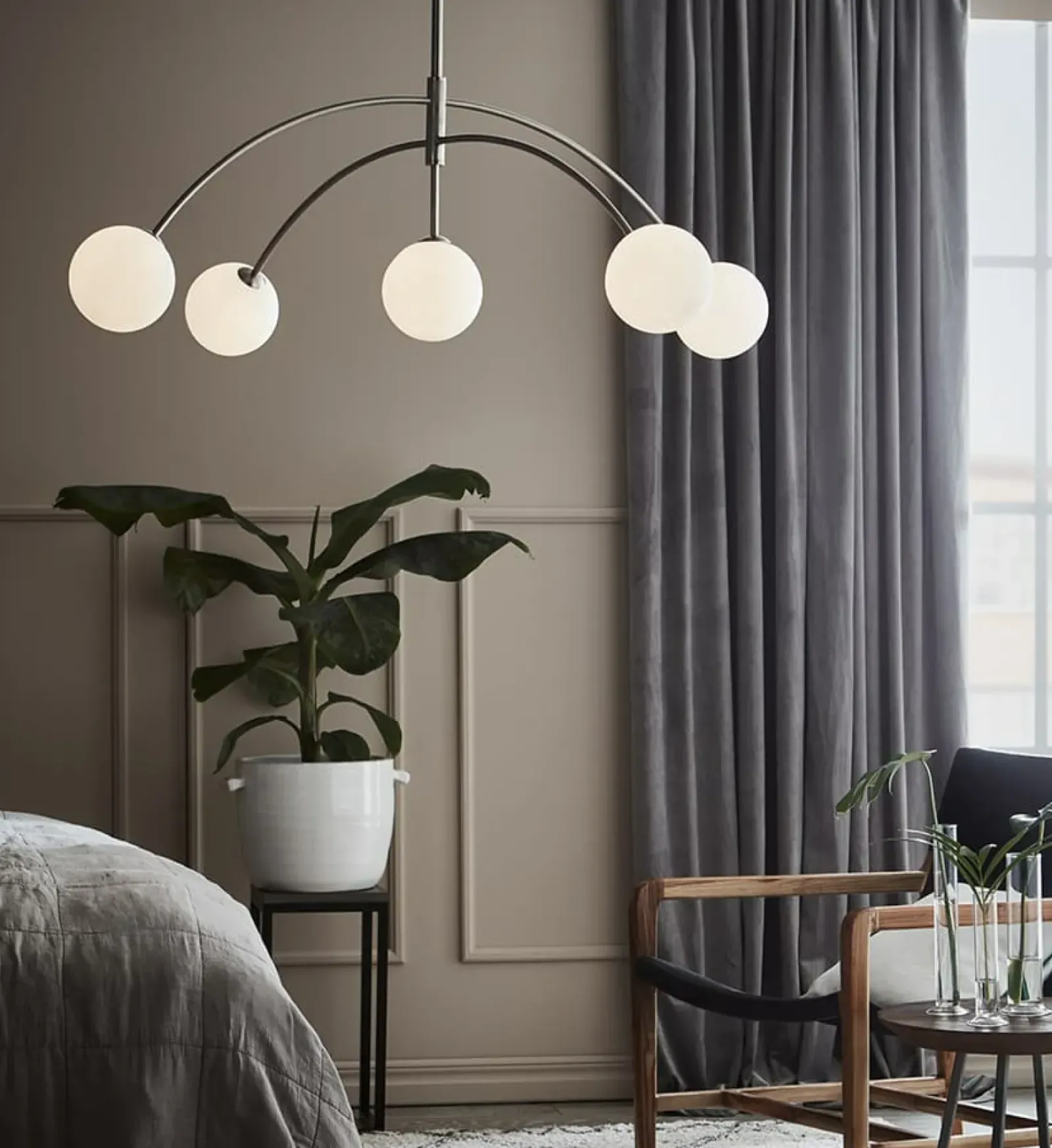 Sklep Kaja Modernistyczna lampa sufitowa białe klosze107559 | Kaja Oświetlenie Cheap