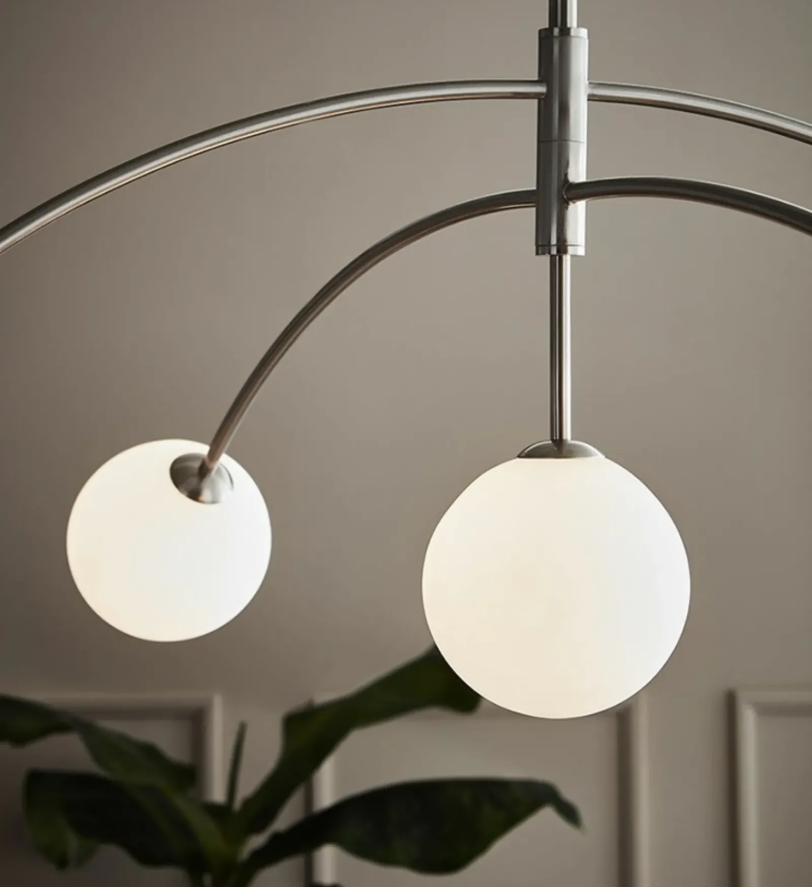 Sklep Kaja Modernistyczna lampa sufitowa białe klosze107559 | Kaja Oświetlenie Cheap