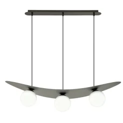Sklep Kaja Modernistyczna lampa wisząca z białymi kloszami 1301/3 z serii AURA Store