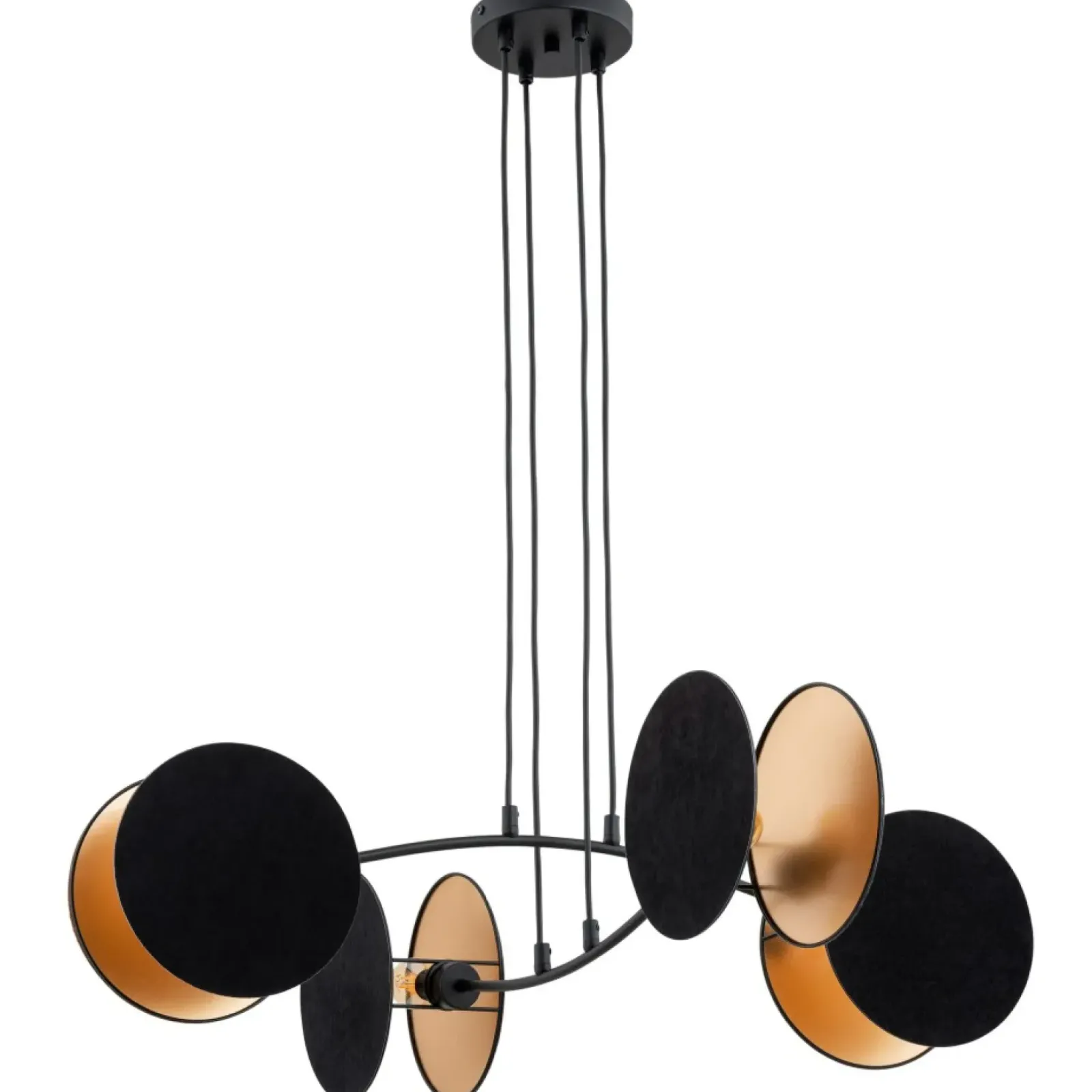 Sklep Kaja Modernistyczna lampa wisząca do salonu 1325/4 MOTIF | Kaja Oświetlenie New