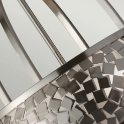Sklep Kaja Modernistyczna lampa wisząca, srebrna FE-ZARA4 z serii ZARA szczotkowanastal New