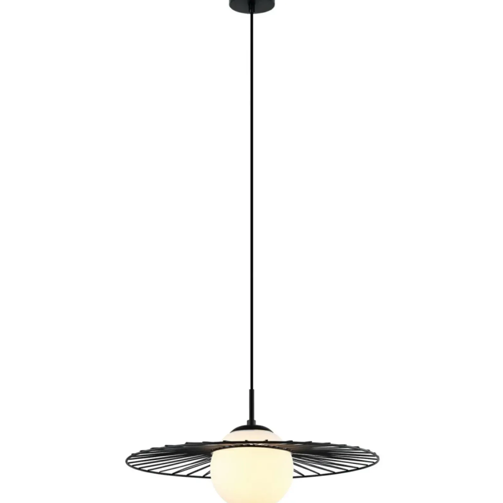 Sklep Kaja Modernistyczna lampa wisząca MDM-4003/1 BK SALLY | Kaja Oświetlenie Shop