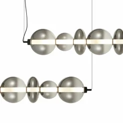Sklep Kaja Modernistyczna lampa wisząca, świecące kamienie ML0348 DAPHNE | Kaja Best