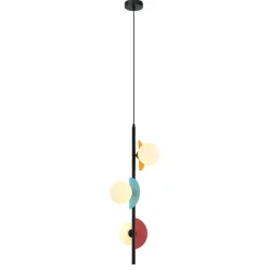 Sklep Kaja Modernistyczna lampa wisząca z kulami PND-37482-3V-MLTI NAUTI | Kaja Store