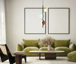 Sklep Kaja Modernistyczna lampa wisząca z kulami PND-37482-3V-MLTI NAUTI | Kaja Store