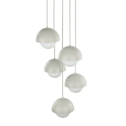 Sklep Kaja Modernistyczna lampa wisząca do salonu TK 10214 BONO BEIGE | Kaja Hot