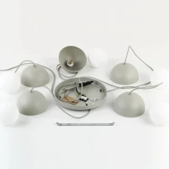 Sklep Kaja Modernistyczna lampa wisząca do salonu TK 10214 BONO BEIGE | Kaja Hot