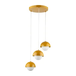 Sklep Kaja Modna, potrójna lampa wisząca TK 10266 BONO OCHRA | Kaja Oświetlenie Outlet