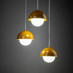Sklep Kaja Modna, potrójna lampa wisząca TK 10266 BONO OCHRA | Kaja Oświetlenie Outlet