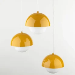 Sklep Kaja Modna, potrójna lampa wisząca TK 10266 BONO OCHRA | Kaja Oświetlenie Outlet