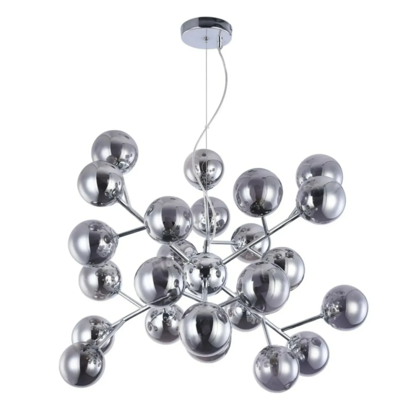 Sklep Kaja Molekularna lampa do salonu MOD545PL-24CH DALLAS | Kaja Oświetlenie chrom Discount