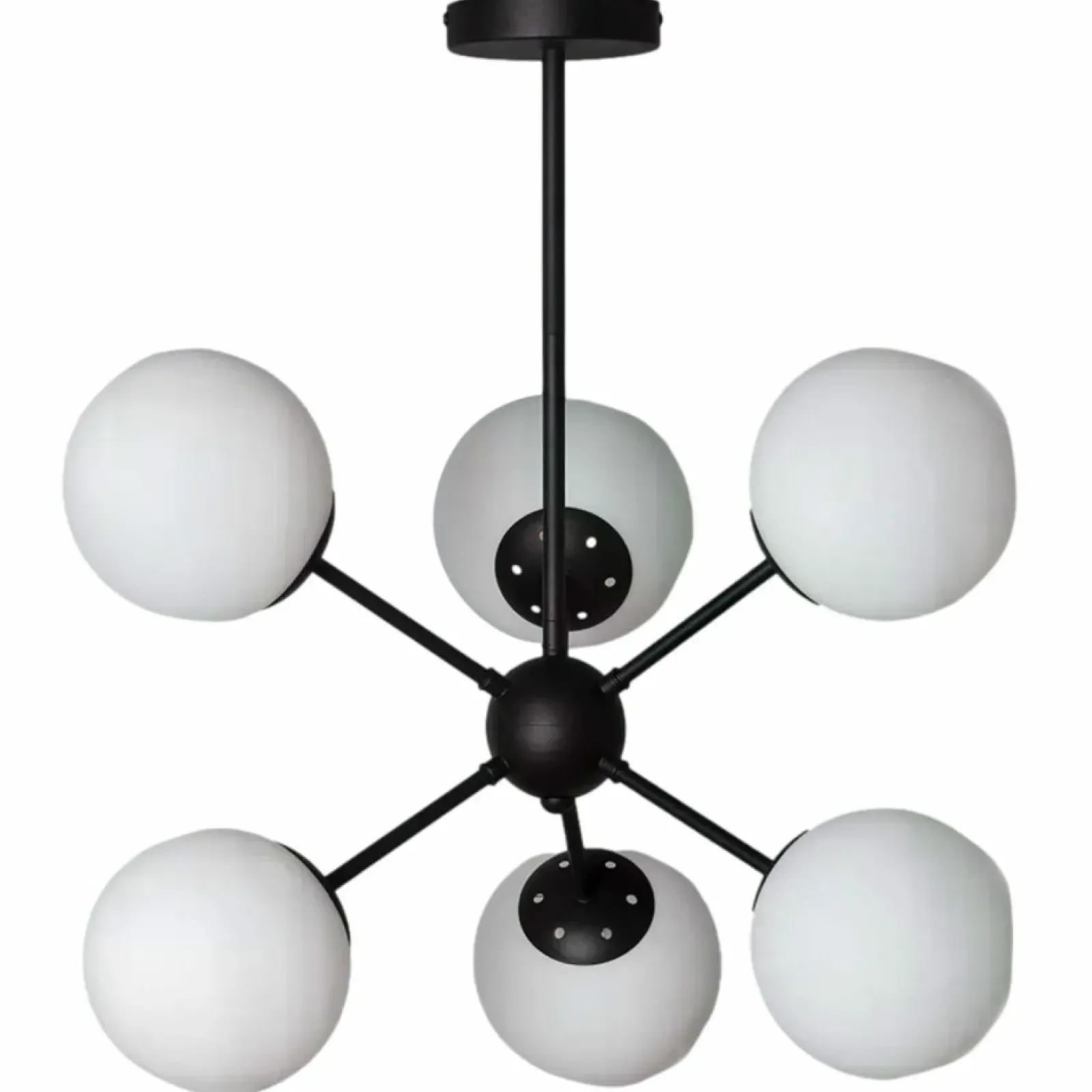 Sklep Kaja Molekularna lampa do sypialni i salonu ABR-LWGG-6XE27 GRAPPA | Kaja czarny Cheap