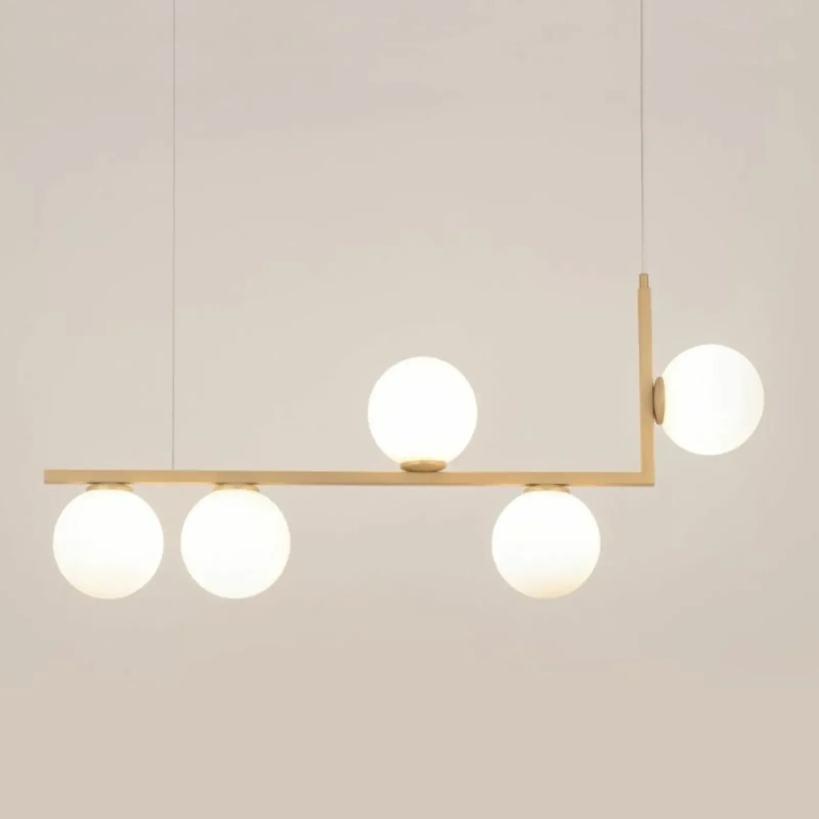Sklep Kaja Molekularna lampa nad stół w stylowym salonie SIG 33612 ANDY | Kaja Cheap