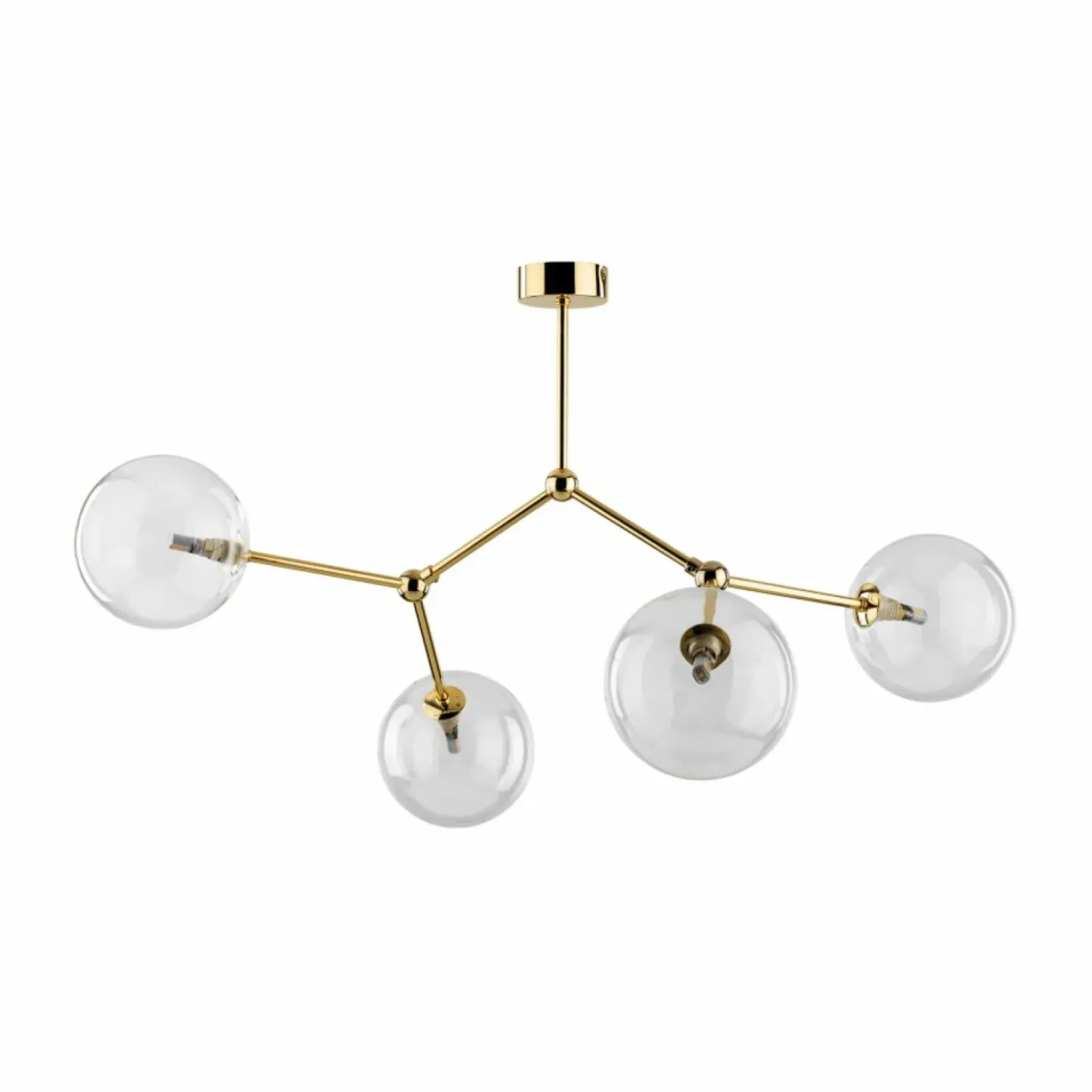 Sklep Kaja Molekularna lampa nad stół w jadalni TK 10070 FAIRY GOLD | Kaja Shop