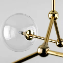 Sklep Kaja Molekularna lampa nad stół w jadalni TK 10070 FAIRY GOLD | Kaja Shop