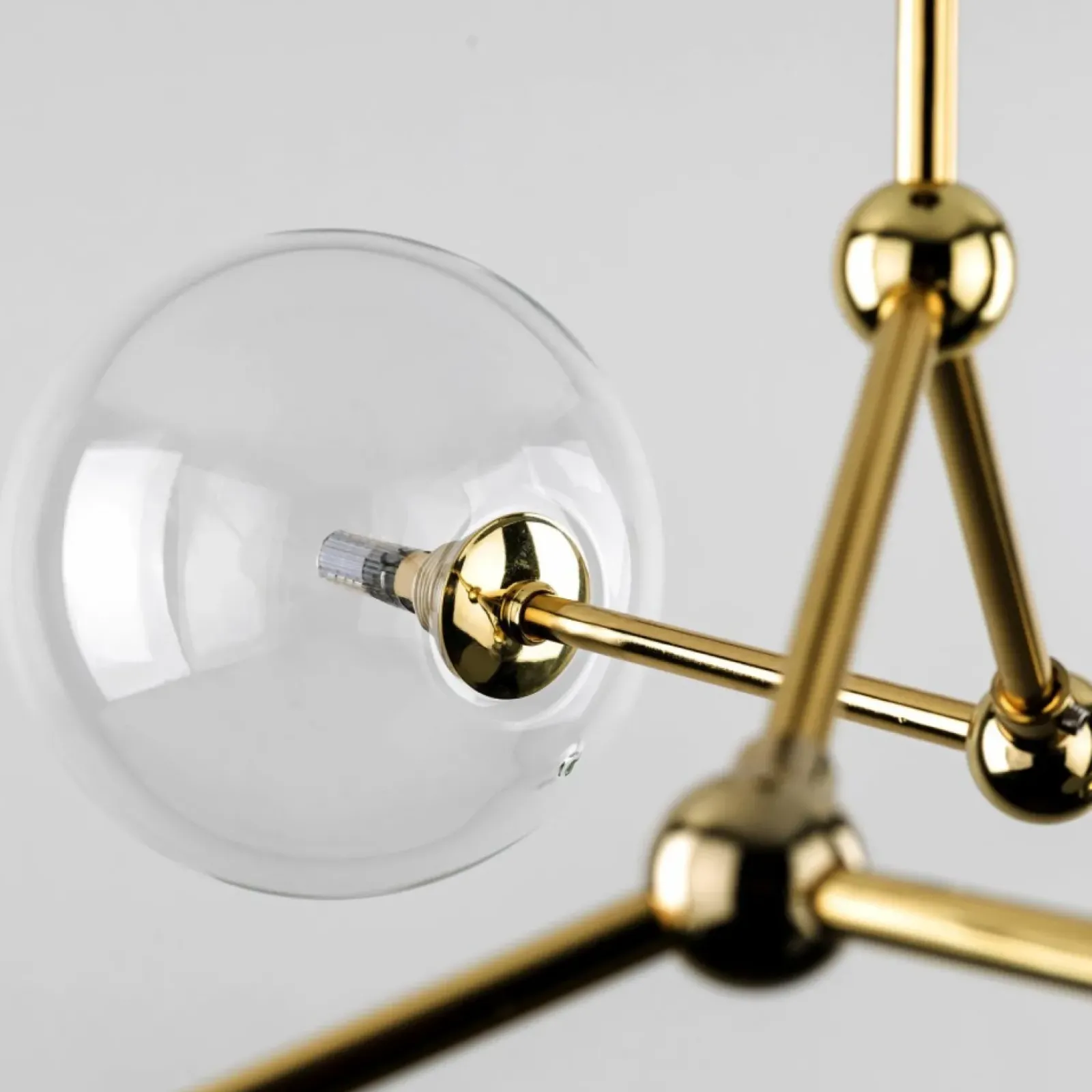 Sklep Kaja Molekularna lampa nad stół w jadalni TK 10070 FAIRY GOLD | Kaja Shop