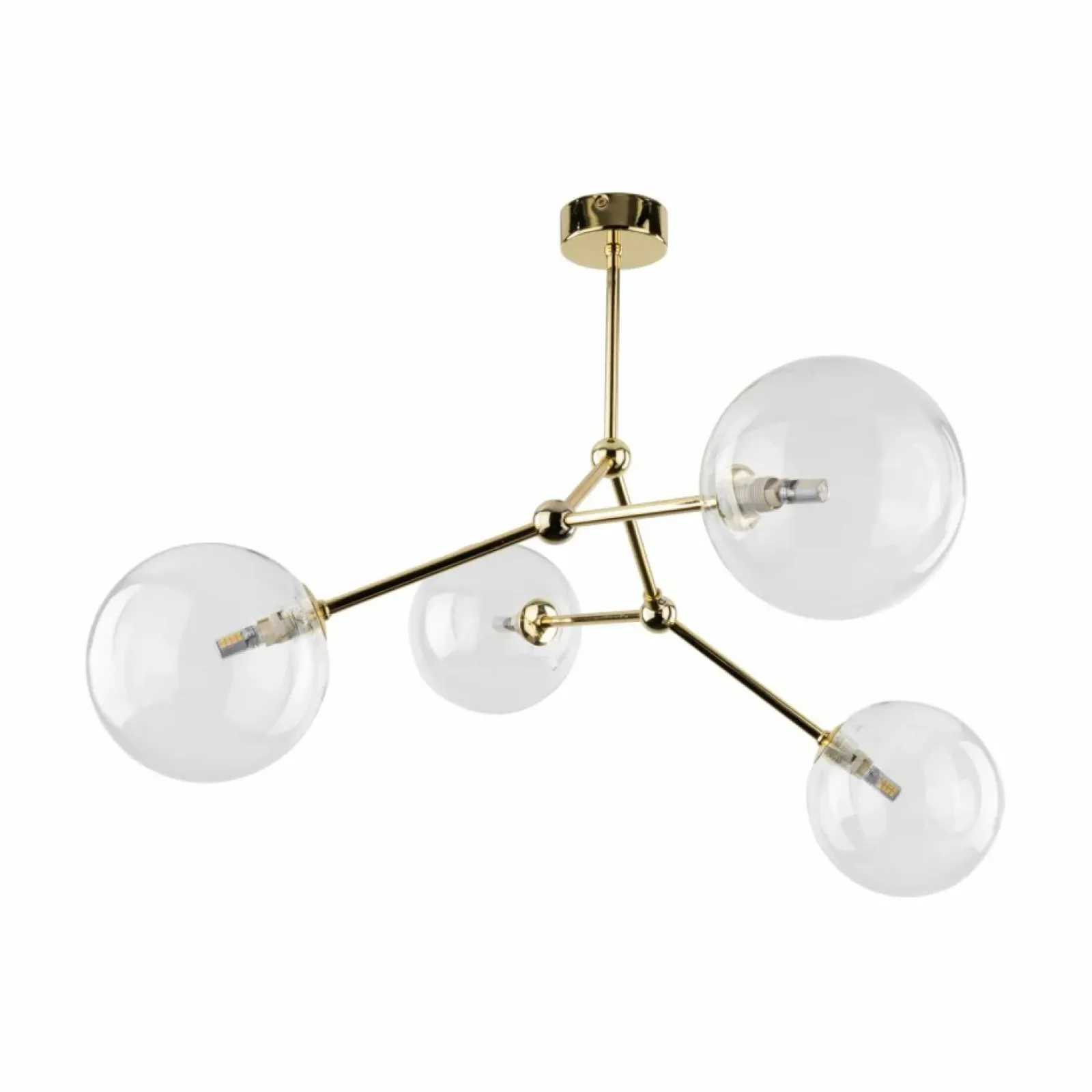 Sklep Kaja Molekularna lampa nad stół w jadalni TK 10070 FAIRY GOLD | Kaja Shop