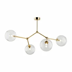 Sklep Kaja Molekularna lampa nad stół w jadalni TK 10070 FAIRY GOLD | Kaja Shop