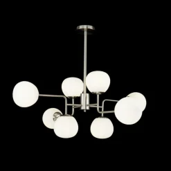 Sklep Kaja Molekularna lampa wisząca MOD221-PL-08-N ERICH | Kaja Oświetlenie nikiel New