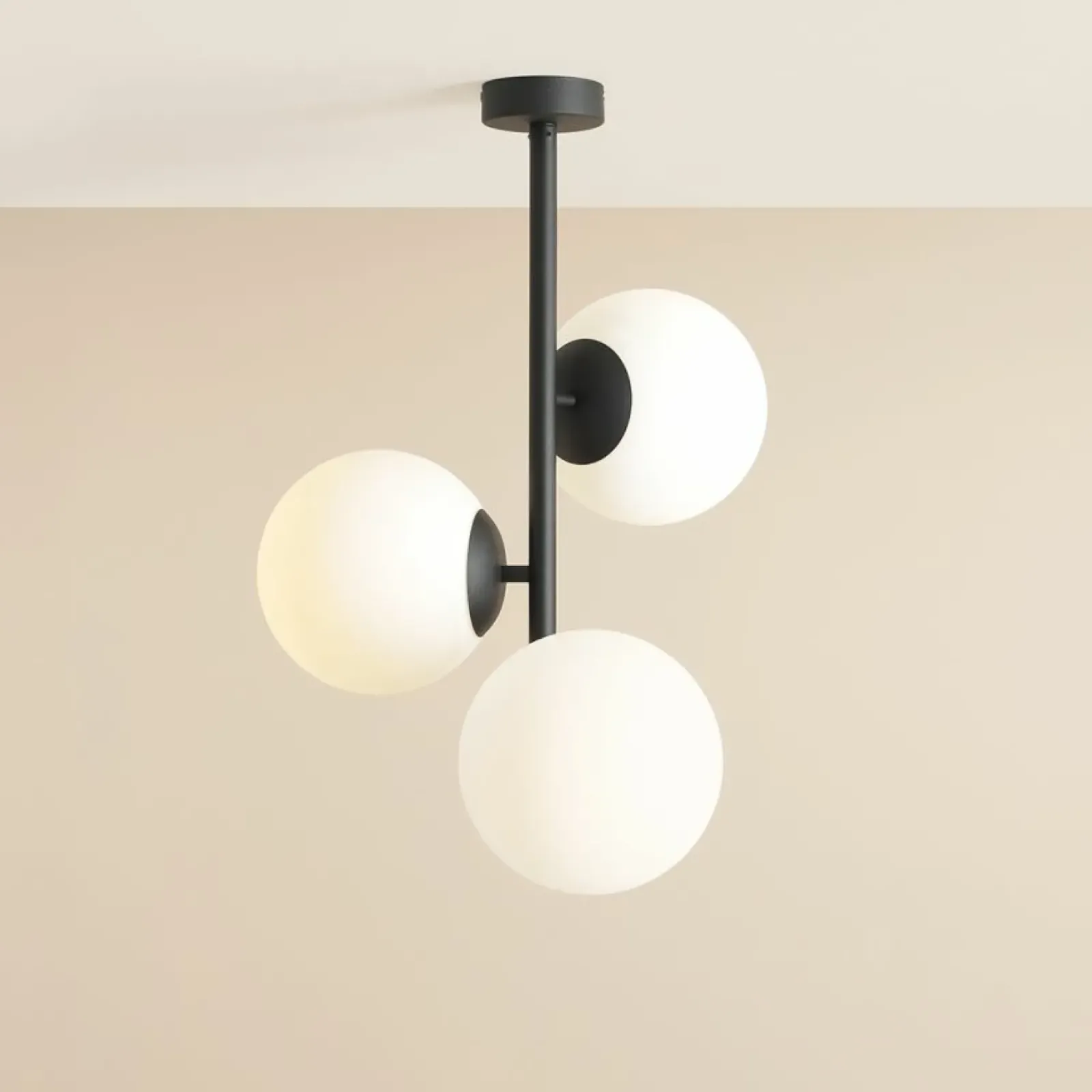 Sklep Kaja Molekularna, pionowa lampa sufitowa do sypialni 1120PL_E1_M Zadzwońporabattel.783200183(8-16)/mailsklep@kaja.com.pl Hot