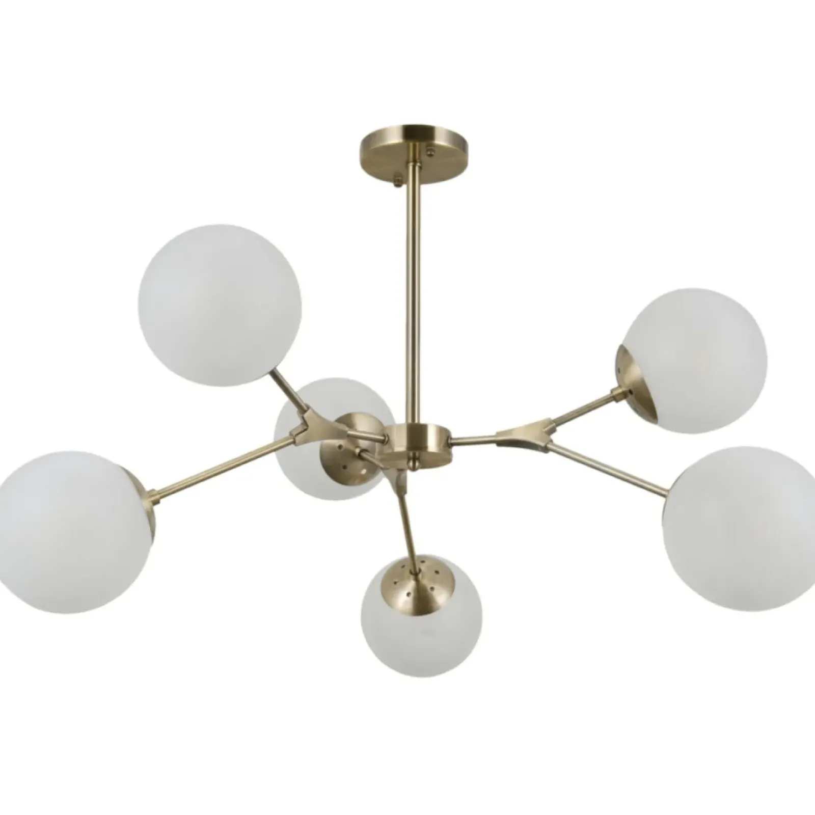 Sklep Kaja Molekularna, złota lampa sufitowa PND-56980-6B ANNES | Kaja Cheap
