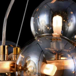 Sklep Kaja Molekularna, złota lampa wisząca MOD547PL-25G DALLAS | Kaja Best Sale
