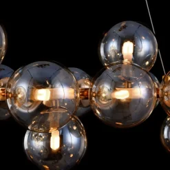 Sklep Kaja Molekularna, złota lampa wisząca MOD547PL-25G DALLAS | Kaja Best Sale