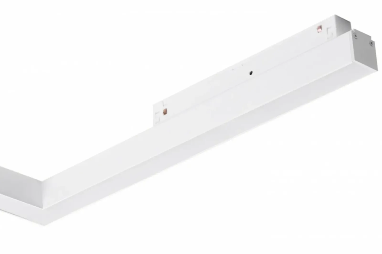 Sklep Kaja Narożny reflektor LED do szyny magnetycznej 1-fazowej AZ4616 SAGA* Szynoprzewody Podtynkowe|Szynoprzewody Natynkowe